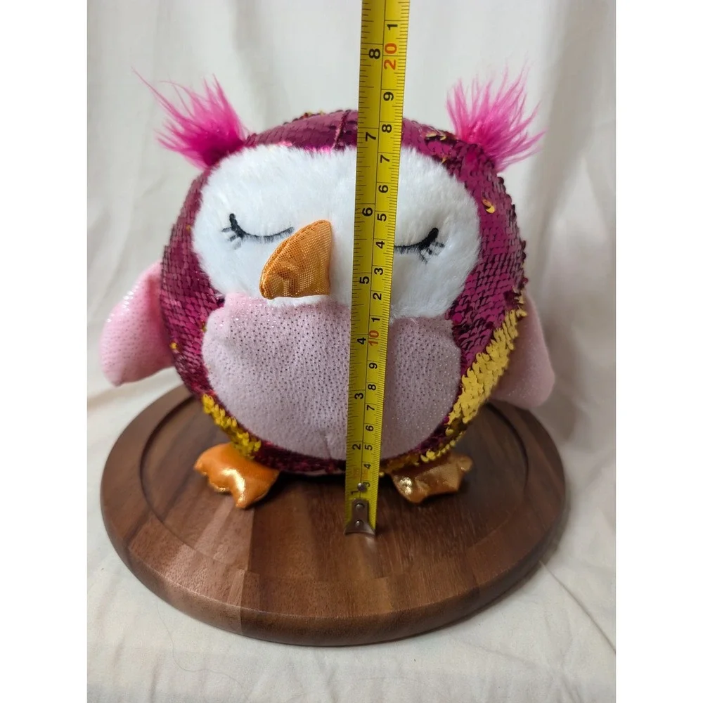 Hobby Lobby Sequin‎ Pink To Gold Owl